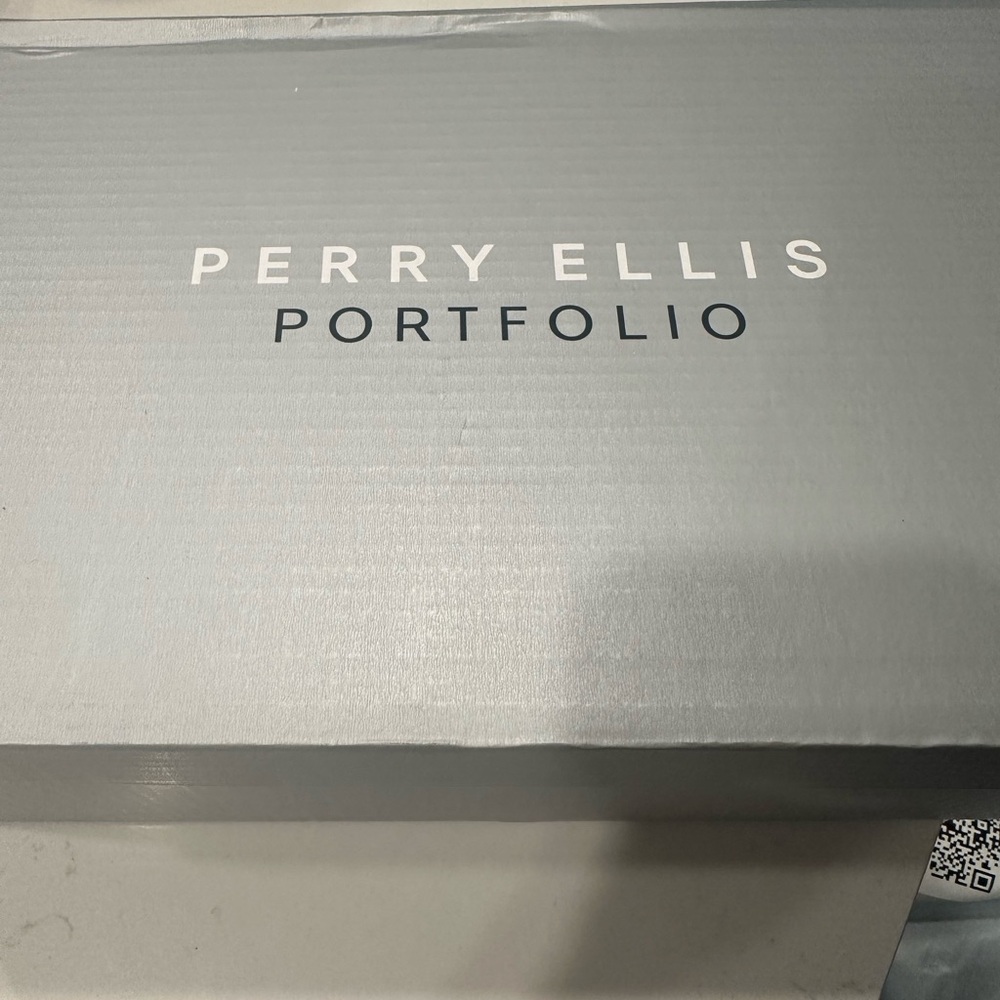 Perry Ellis Black Portfolio Shoes
